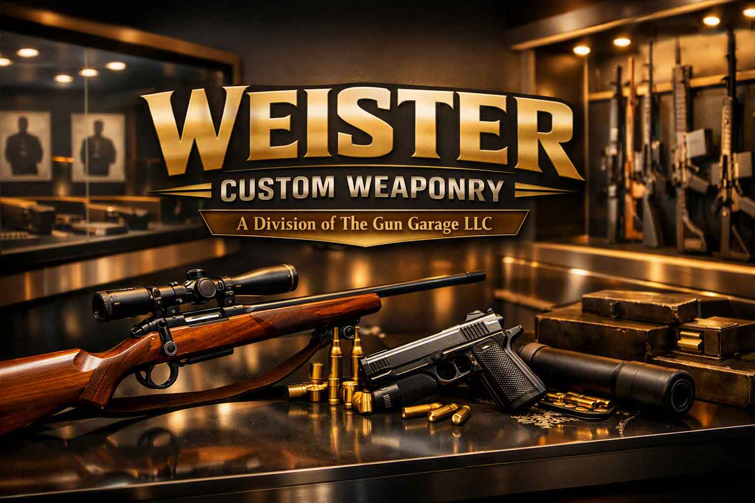 Weister Custom Weaponry, The Gun Garage, Custom Weapons, Ashland WI